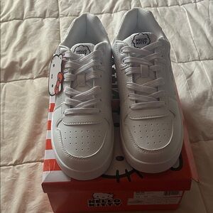 Hello Kitty Classic White Sneakers